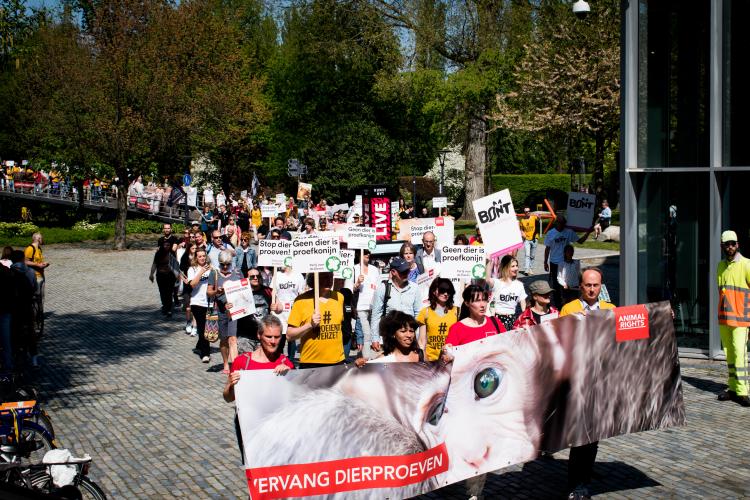 Zichtbaar en hoorbaar protest